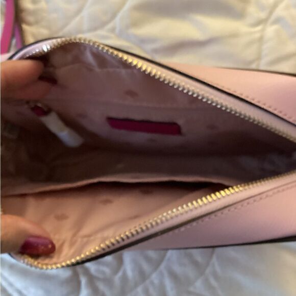 NWT Kate Spade pink and white purse, bag - Picture 10 of 12
